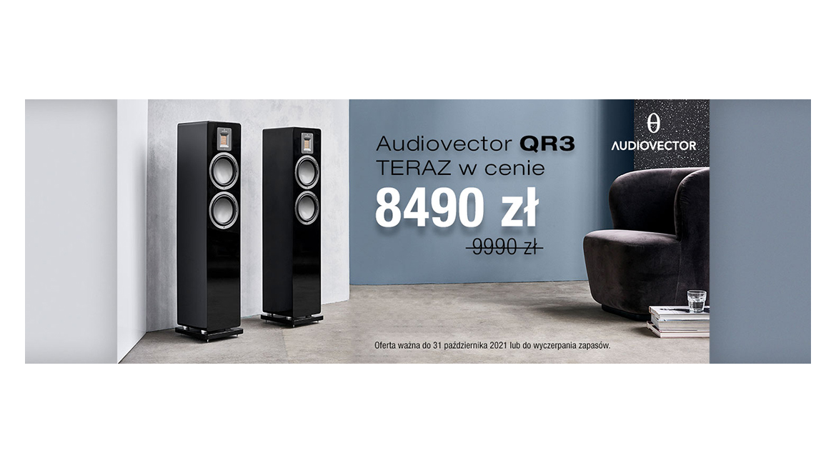 Audiovector QR3 w promocji!